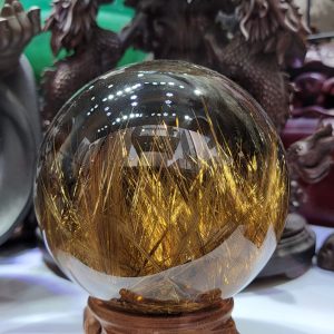 金鈦晶水晶球